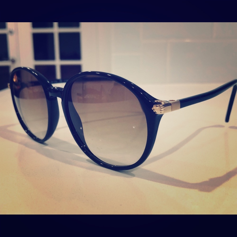 Rare Vintage Art Deco Retro Silhouette Sunglasses